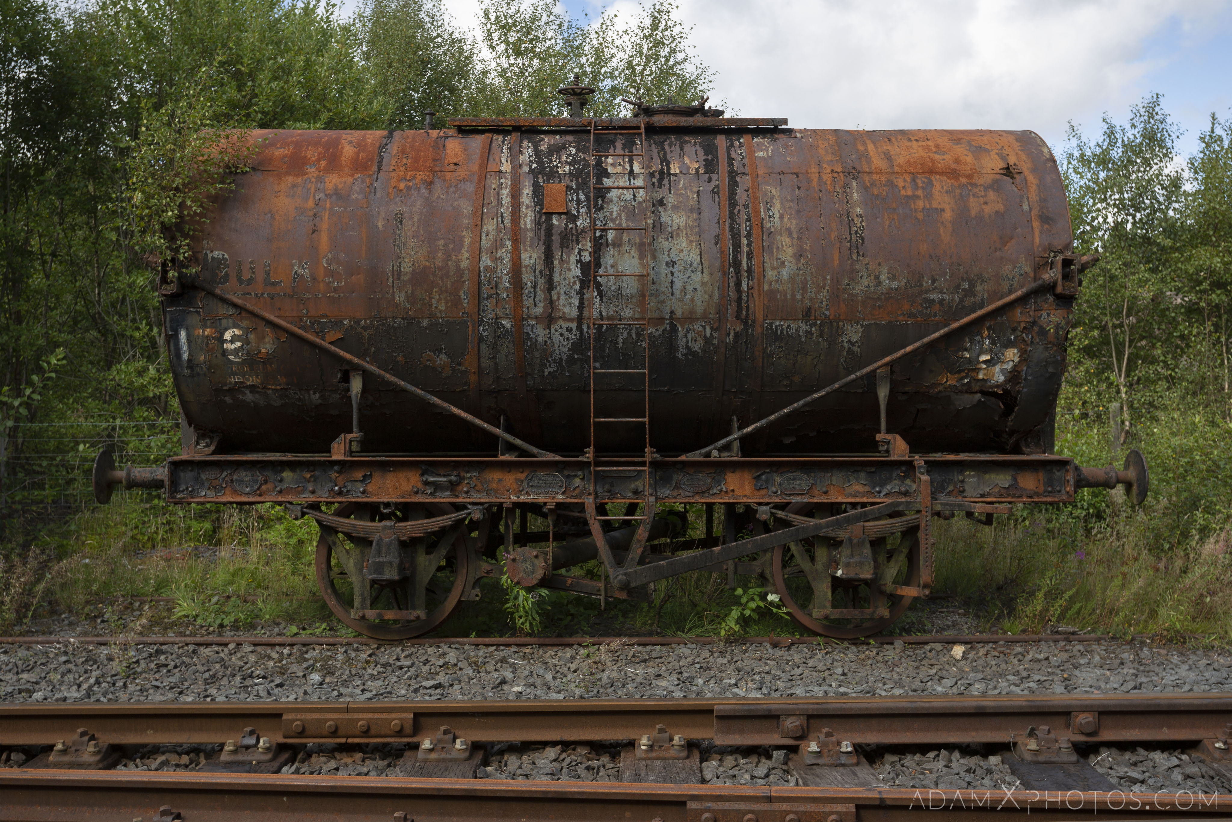 freight tank carriage Abandoned Trains Waterside Dunaskin Adam X Urbex Urban Exploration Access 2018 Abandoned decay lost forgotten derelict location creepy haunting eerie