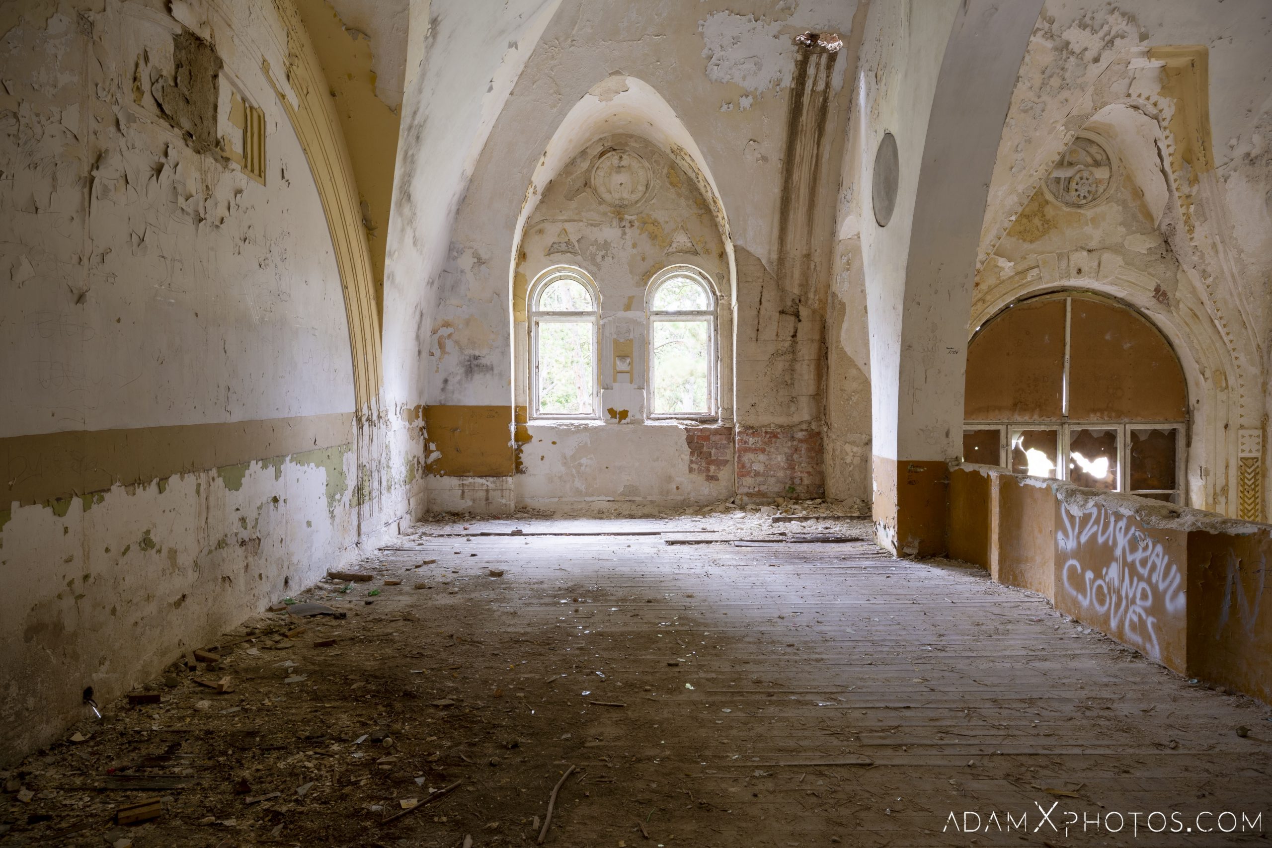 Chapel Hajmaskér Barracks Hungary Adam X Urbex Urban Exploration Access 2018 Abandoned decay ruins lost forgotten derelict location creepy haunting eerie